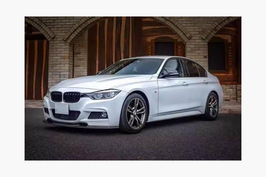 BMW 3 Series F30/F31 2012-2019 Frontstoßstangenlippe FRP V3 (M-Performance) Foto 6