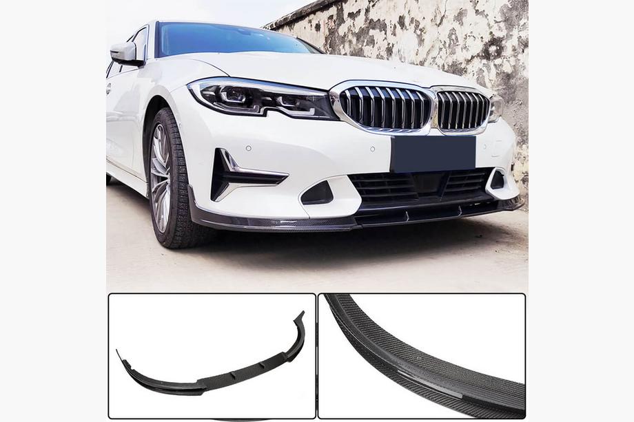 BMW 3 Series G20/G21 2018- Frontstoßstangenlippe FRP V3 (2019-2022 Base) Foto 2