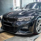BMW 3 Series G20/G21 2018- Frontstoßstangenlippe FRP V6 (2019-2022 M-Sport) Foto 3