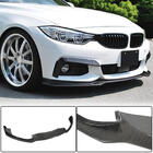 BMW 4 Series F32/F33/F36 2012-2020 Frontstoßstange Lippe V1 Aufsatz (für M-Sport, Carbon) Foto 1