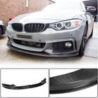 BMW 4 Series F32/F33/F36 2012-2020 Frontlippe V3 für M-Sport, Carbon Foto 1