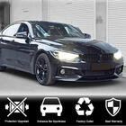 BMW 4 Series F32/F33/F36 2012-2020 Frontlippe V3 für M-Sport, Carbon Foto 2
