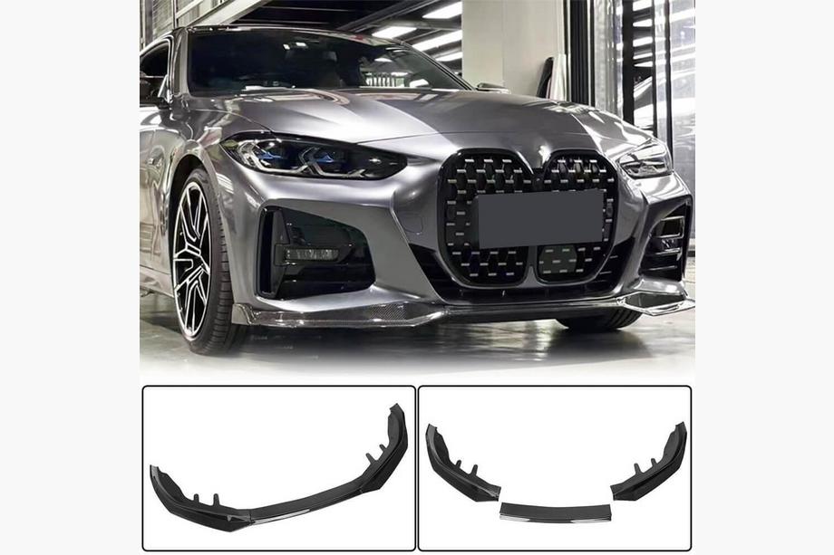 BMW 4 Series G22/23/26 2020- Frontlippe V1 für G22/G23 M-Sport, Carbon Image