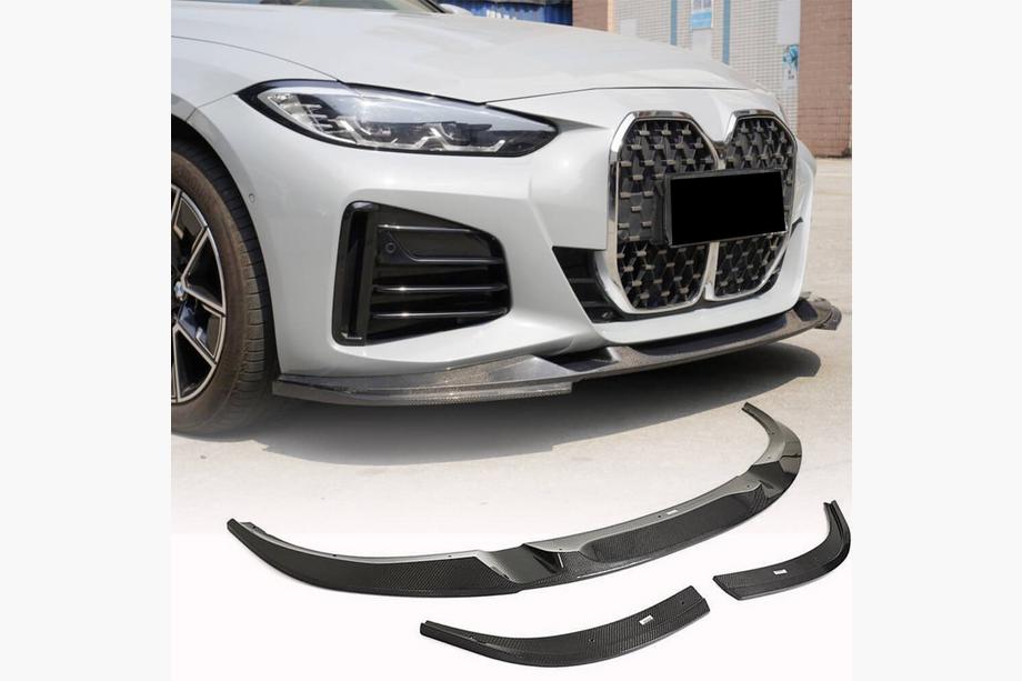BMW 4 Series G22/23/26 2020- Frontspoiler Lippe V2 für G26 M-Sport, Carbon Image