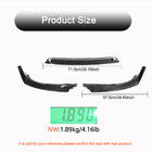 BMW 4 Series G22/23/26 2020- Frontlippe V1 für G26 M-Sport, Carbon Foto 5