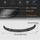 BMW 5 Series F10/F11 2010–2016 Frontspoiler Lippe V3 für F10 M-Sport, Carbon Foto 5