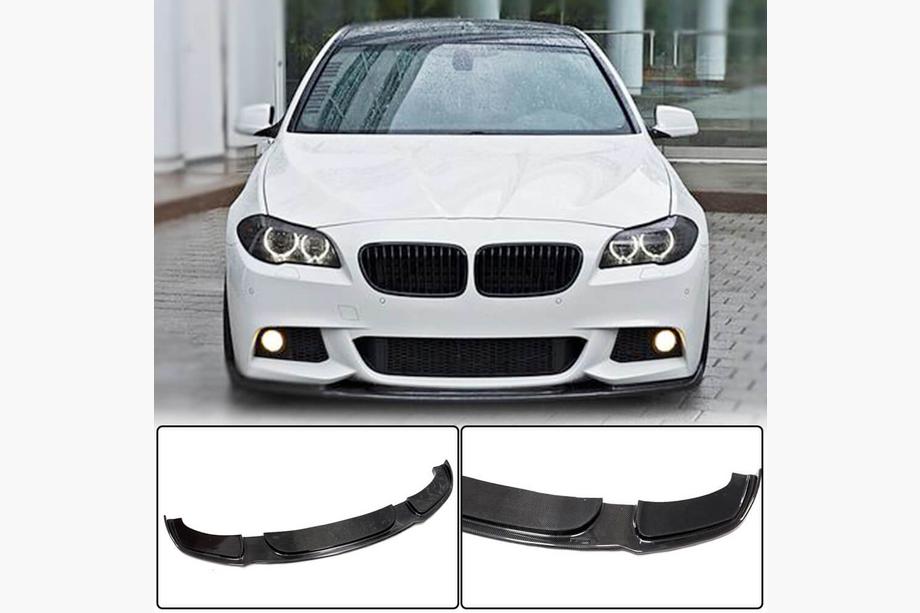BMW 5 Series F10/F11 2010–2016 Frontstoßstangenlippe FRP V5 (M-Sport) Image
