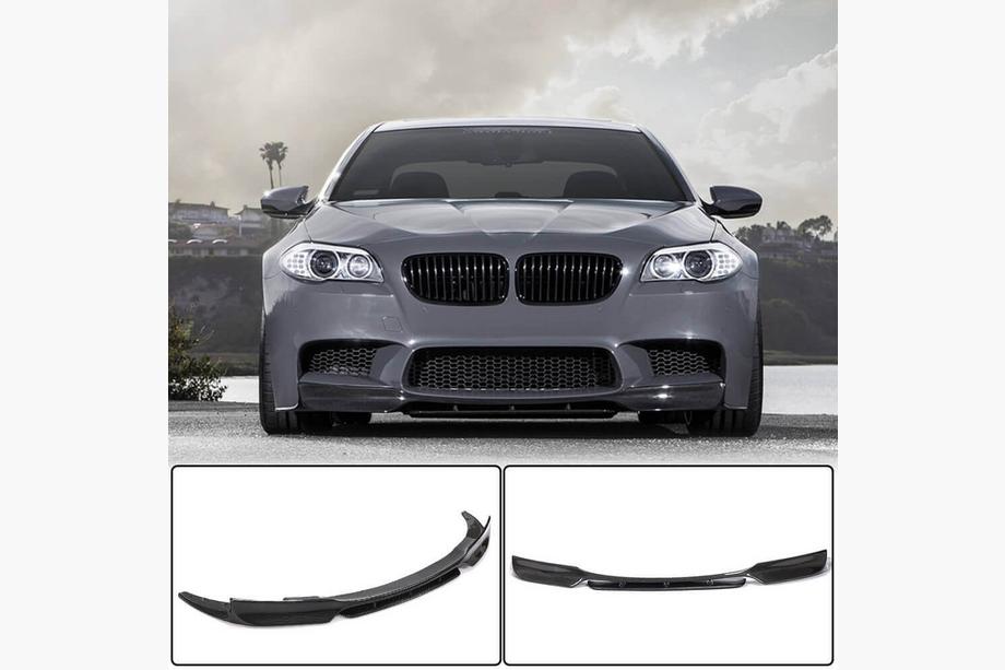BMW 5 Series F10/F11 2010–2016 Frontlippe V1 für F10 M5, Carbon Image