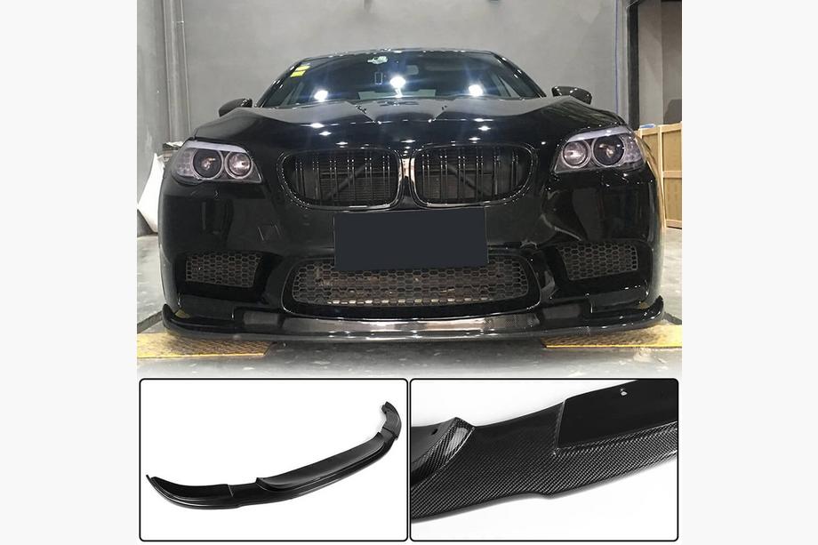 BMW 5 Series F10/F11 2010–2016 Frontlippe V3 für F10 M5, Carbon Foto 1