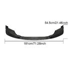 BMW 5er G30/G31 2017–2023 Frontstoßstangenlippe Carbon V3 (für M5 2020+) Foto 6