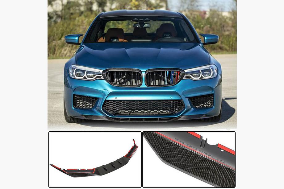 BMW 5er G30/G31 2017–2023 Frontspoiler Lippe V4 für M5 F90 2017-2020 Carbon Foto 1