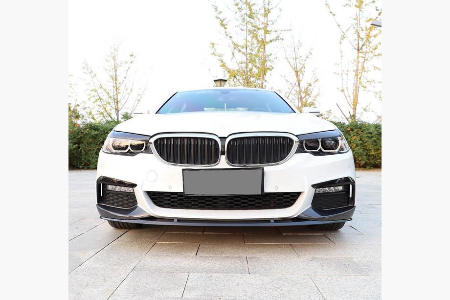 BMW 5er G30/G31 2017–2023 Frontspoiler Lippe V6 für M-Sport 2017-2020 Carbon Foto 4
