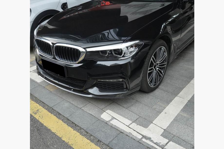 BMW 5er G30/G31 2017–2023 Frontspoiler Lippe V6 für M-Sport 2017-2020 Carbon Foto 5