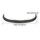 BMW 5er G30/G31 2017–2023 Frontlippe Lip V2 für M-Sport 2021-2024, Carbon Foto 6