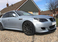 BMW 5 Series E60/E61 2003-2010 Frontlippe Stoßstange (für M5, Carbon) Foto 2