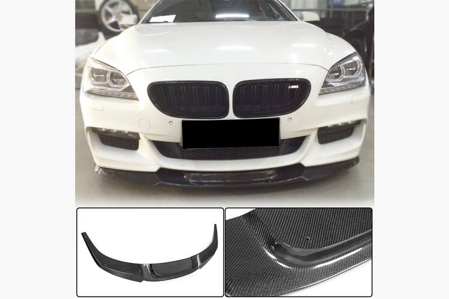 BMW 6 Series F12/F13/F06 2011-2018 Frontlippe V2 für M-Sport, Carbon Foto 1