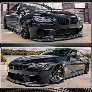 Frontlippe V1 für M6, Carbon Foto 4