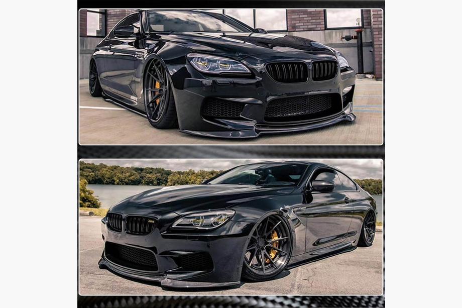 BMW 6 Series F12/F13/F06 2011-2018 Frontstoßstangenlippe FRP V4 Foto 4