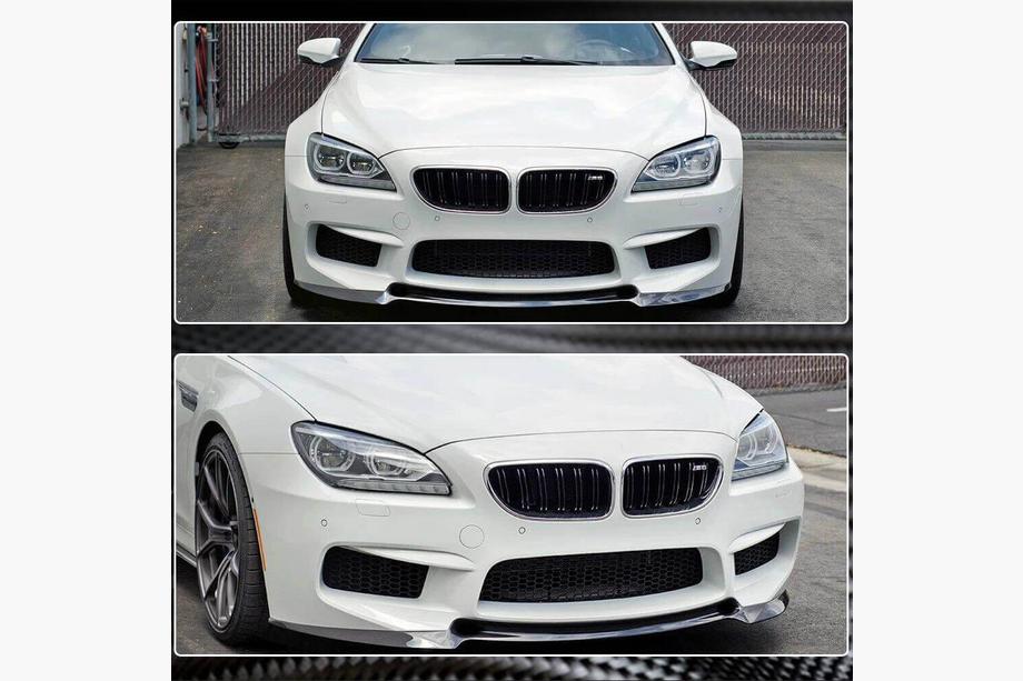 BMW 6 Series F12/F13/F06 2011-2018 Frontstoßstangenlippe FRP V4 Foto 5