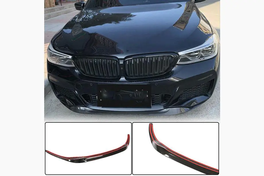 BMW 6 Series G32 2017- Frontspoiler Lippe für M-Sport 2017-2020 Carbon Foto 1