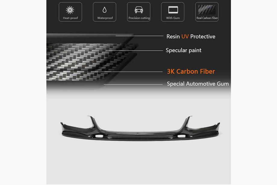 BMW 7 Series G11/G12 2015-2022 Frontspoiler Lippe V1 für M-Sport 2016-2019 Carbon Foto 5