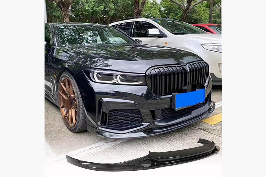 BMW 7 Series G11/G12 2015-2022 Frontlippe V2 für M-Sport 2019-2022, Carbon Image