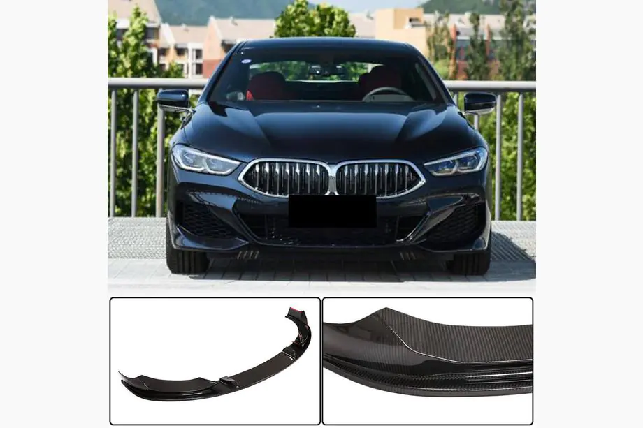BMW 8 Series G14/G15/G16 2018- Frontlippe V2 für M-Sport, Carbon Foto 1