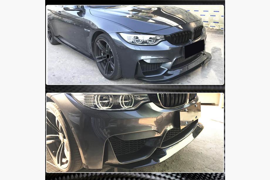 BMW 3 Series F30/F31 2012-2019 Frontlippe V3 für F80 Carbon Foto 3