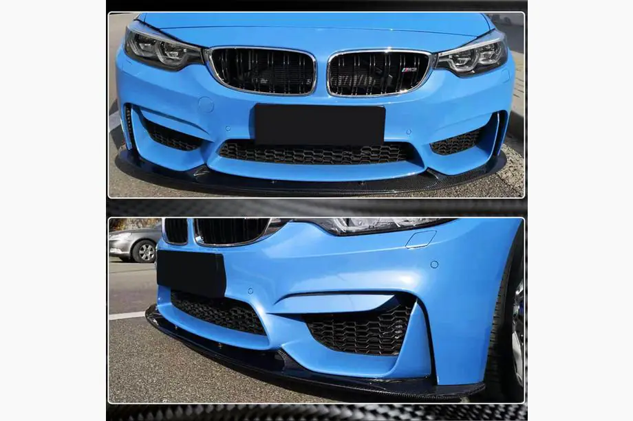 BMW 3 Series F30/F31 2012-2019 Frontlippe V1 für F80 Carbon Foto 5