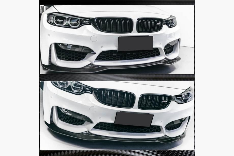 BMW 3 Series F30/F31 2012-2019 Frontlippe V9 für F80 Carbon Foto 4