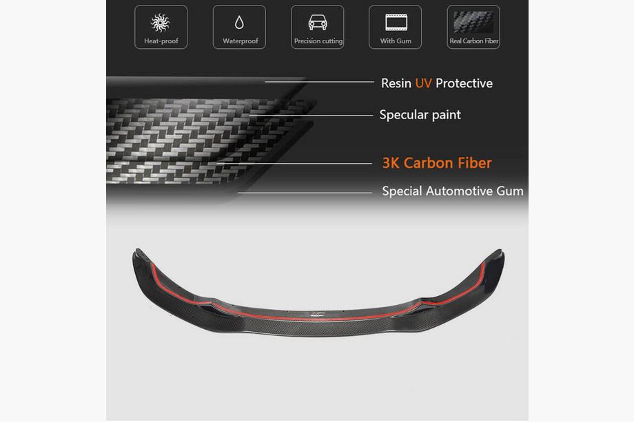 BMW 3 Series F30/F31 2012-2019 Frontlippe V9 für F80 Carbon Foto 5