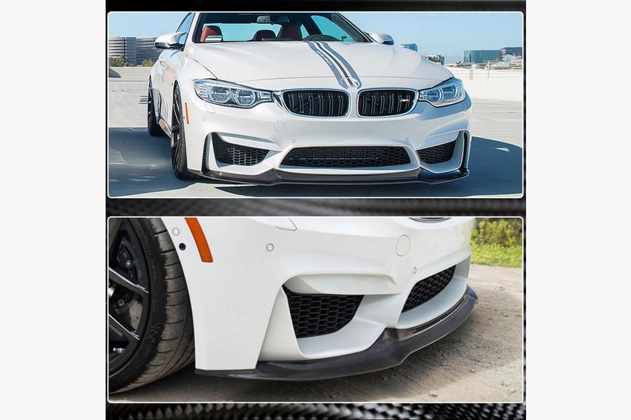 BMW 3 Series F30/F31 2012-2019 Frontlippe V14 für F80, Carbon Foto 4