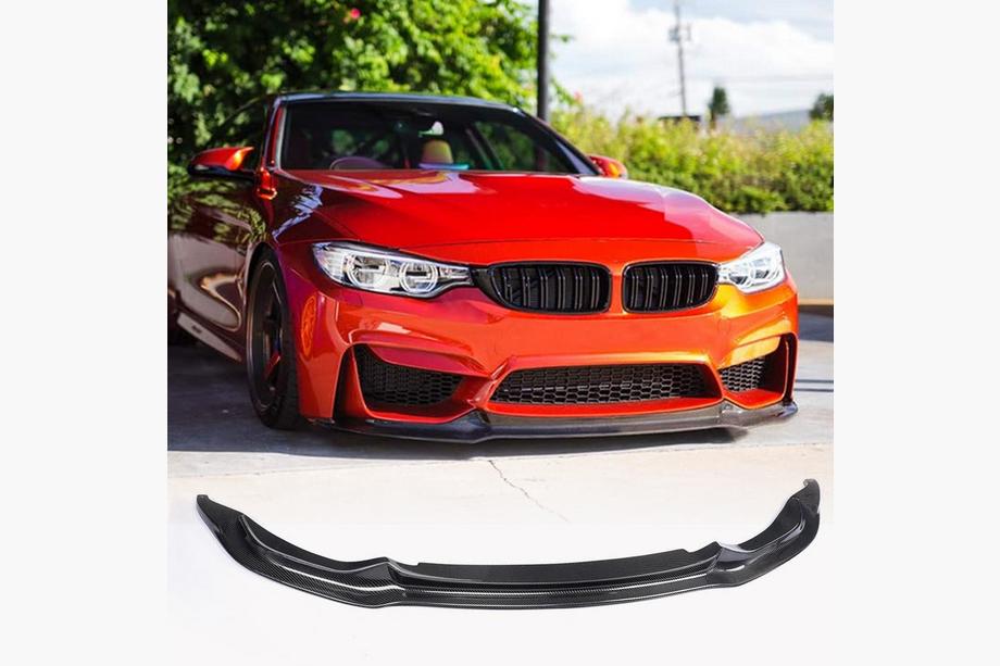 BMW 3 Series F30/F31 2012-2019 Frontstoßstangenlippe FRP V17 (für F80) Image