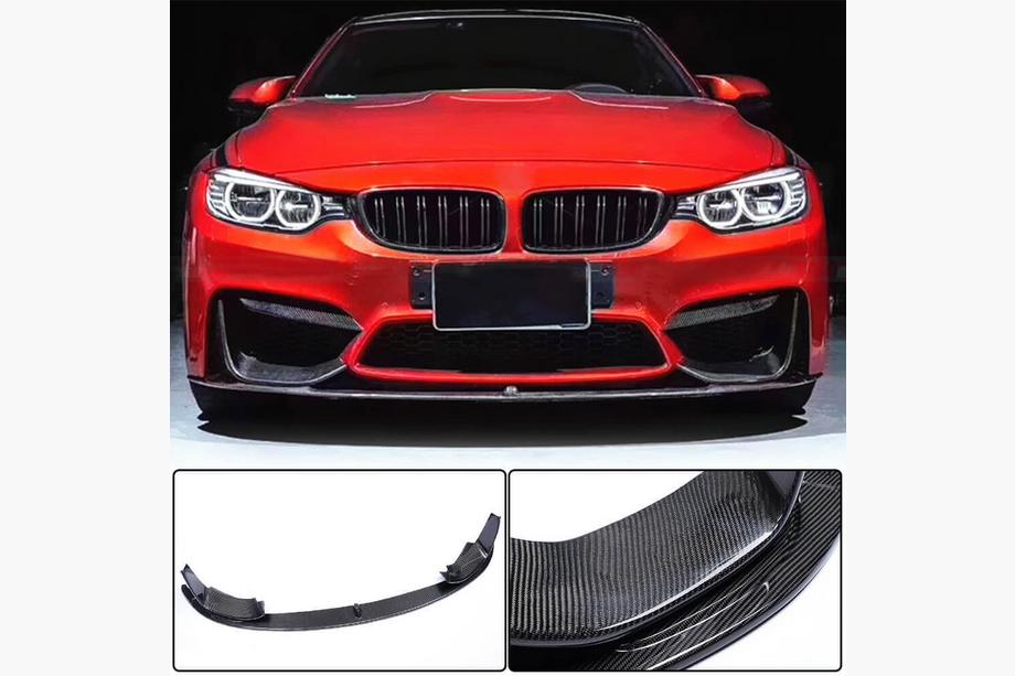 BMW 4 Series F32/F33/F36 2012-2020 Frontstoßstangenlippe FRP V15 (für F82/F83) Image