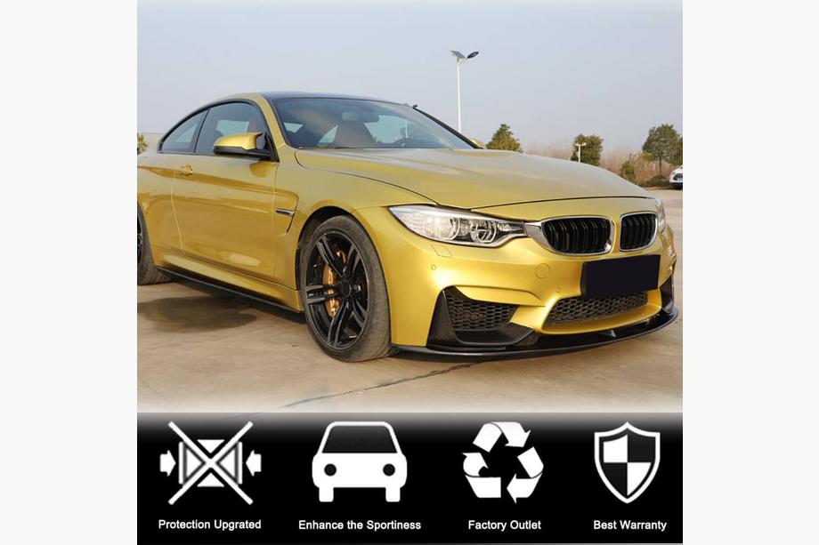 BMW 4 Series F32/F33/F36 2012-2020 Frontstoßstangenlippe FRP V16 (für F82/F83) Foto 2