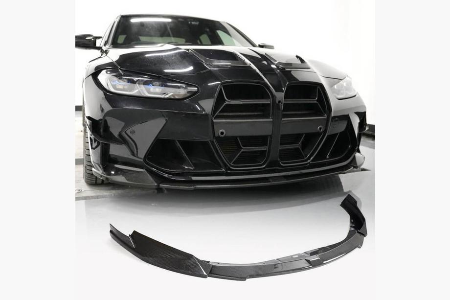 BMW 3 Series G20/G21 2018- Frontlippe V1 für G80 Carbon Image