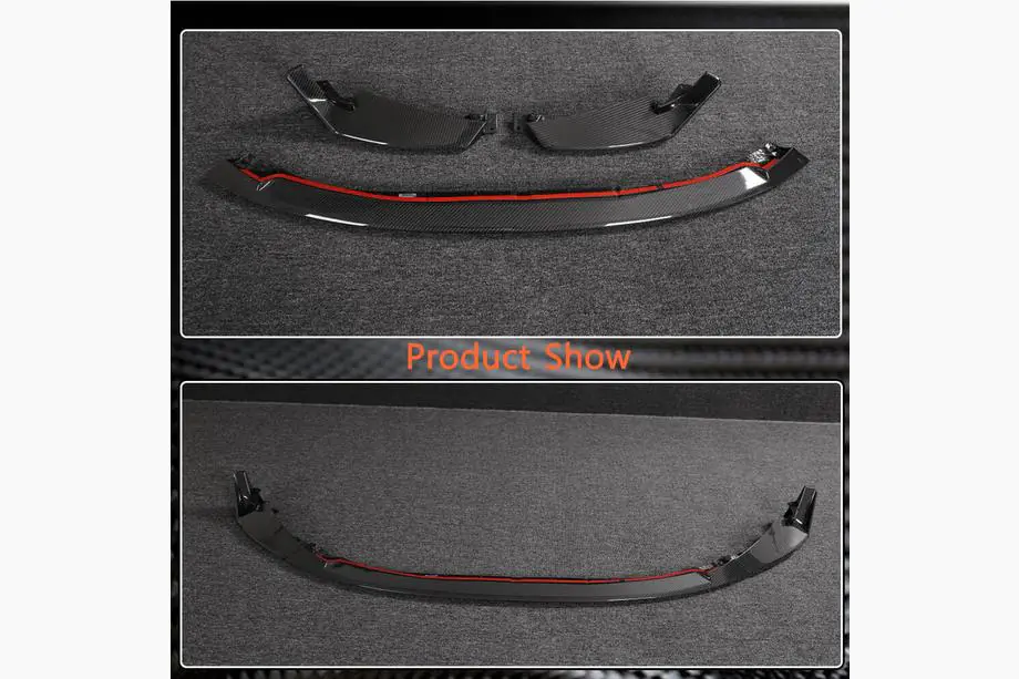 BMW 3 Series G20/G21 2018- Frontlippe V2 für G80, Carbon Foto 3