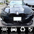 BMW 3 Series G20/G21 2018- Frontstoßstange Lippe V7 (für G80, Carbon) Foto 2