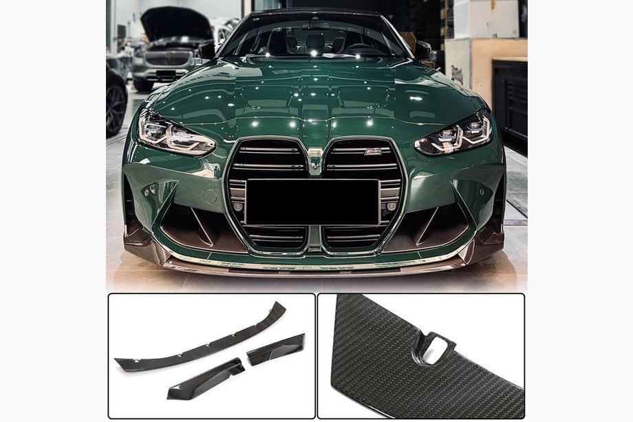 BMW 4 Series G22/23/26 2020- Frontspoiler Lippe V7 für G82/G83, Carbon Foto 1
