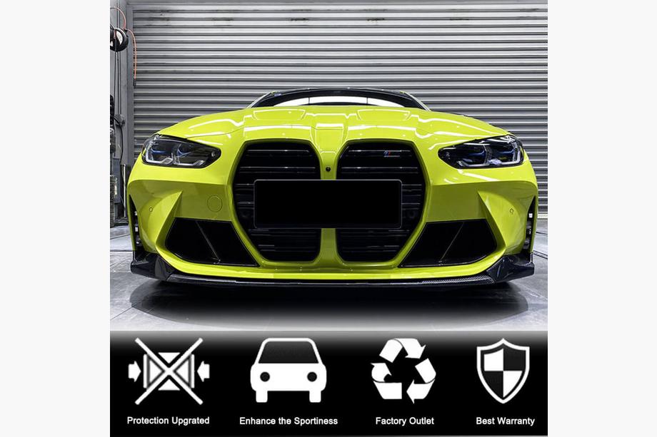 BMW 4 Series G22/23/26 2020- Frontspoiler Lippe V7 für G82/G83, Carbon Foto 2