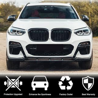 Frontlippe für originalen M-Sport Stoßfänger 2018-2021, Carbon BMW X3 G01 2018- Foto 3