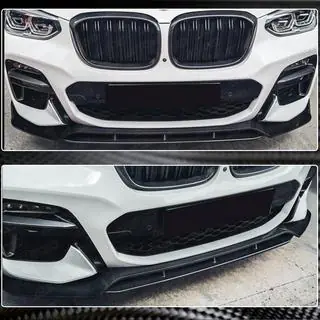 Frontlippe für originalen M-Sport Stoßfänger 2018-2021, Carbon Foto 4
