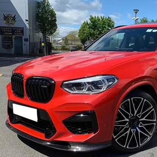 Frontstoßstange Lippe V2 Aufsatz (für F97 2018-2021, Carbon) BMW X3 G01 2018- Foto 3