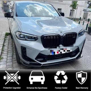 Frontlippe für Stoßstange Lip (für F97 2022-2024, Carbon) BMW X3 G01 2018- Foto 2