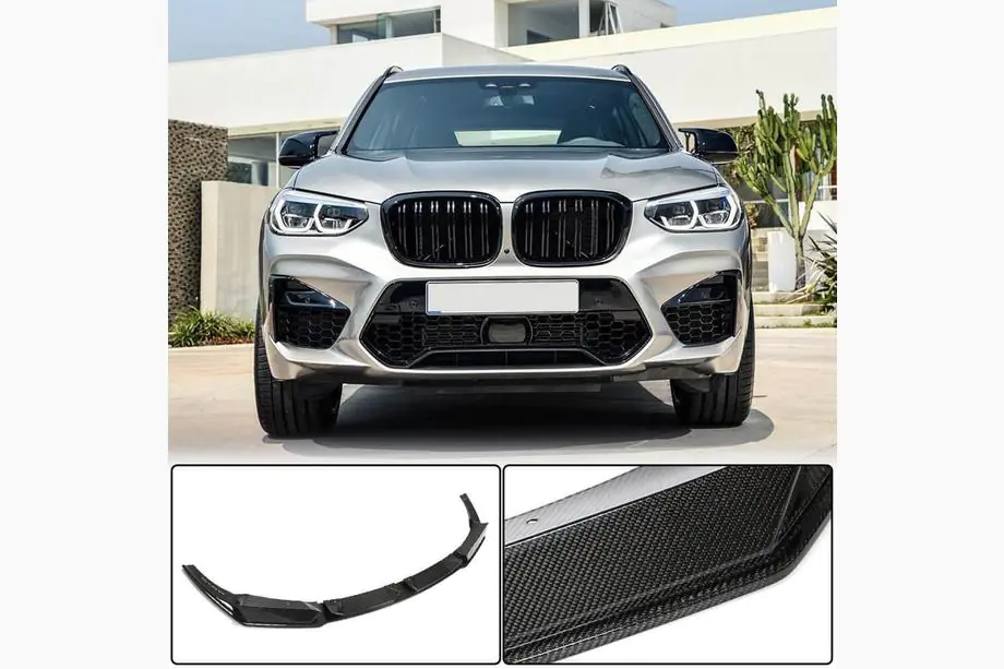 BMW X3 G01 2018- Frontlippe V1 für F97 2018-2021, Carbon Image
