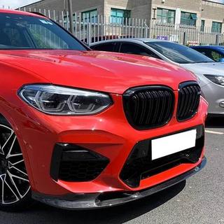 Frontlippe V2 für F98 2018-2021, Carbon BMW X4 G02 2018- Foto 4