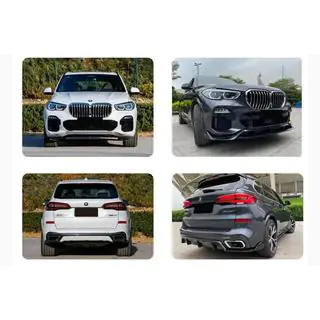 Front Lip Spoiler Paradigm V-3 (2018-2022, Schwarz Glanz) Foto 4