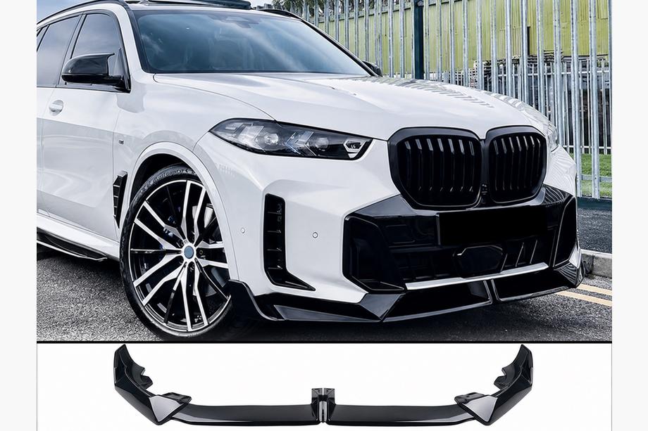 BMW X5 G05 2019–2026 Frontlip-Spoiler Paradigm V-5 (für M-Sport 2023–, Schwarz Hochglanz) Image