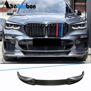 Front Lip Spoiler Paradigm V-4 (2018-2022, Echtcarbon) BMW X5 G05 2019–2026 Foto 1