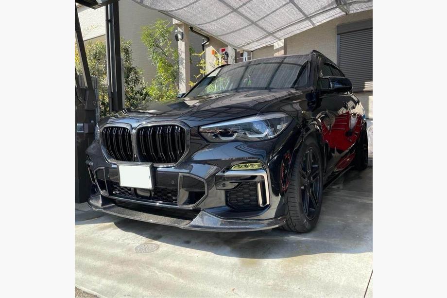 BMW X5 G05 2019–2026 Frontstoßstangenlippe FRP V5 (2019-2022 M-Sport) Foto 3